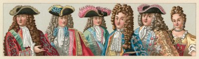 Frankrig XVIIth Cent kostume af French School