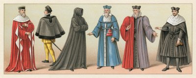 Frankrig XVIth Cent kostume af French School