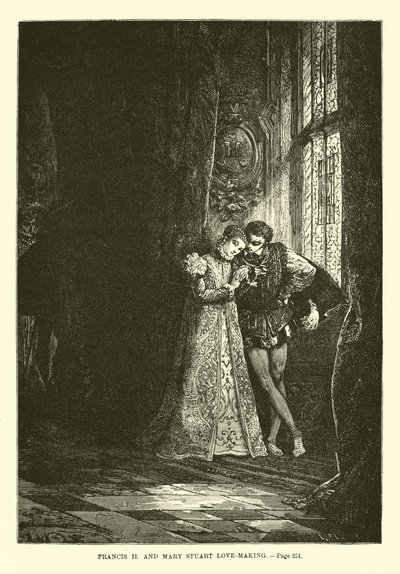 Francis II og Mary Stuart elskov af French School