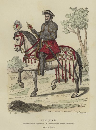 Frans I, konge af Frankrig, 1500-tallet af French School