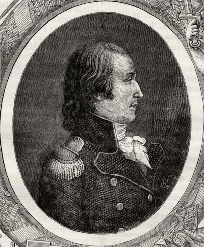 Francois Amedee Doppet, fra "Histoire de la Revolution Francaise" af Louis Blanc (1811-82) af French School