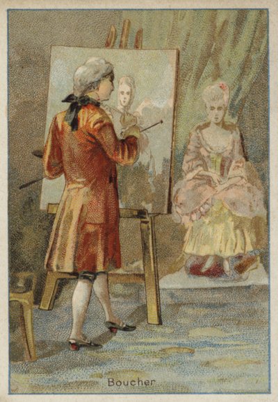 Francois Boucher, fransk maler af French School