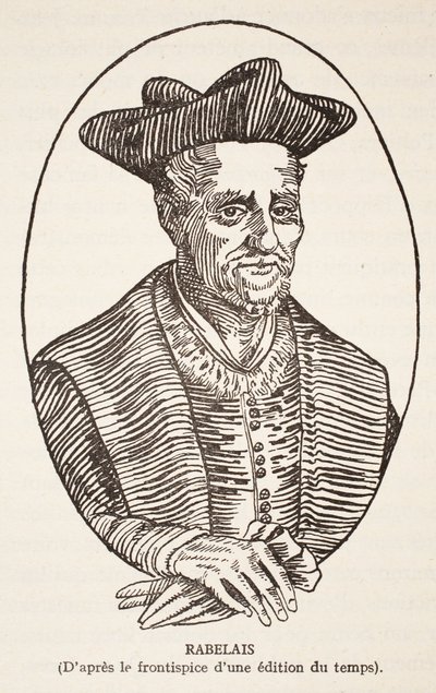 François Rabelais af French School