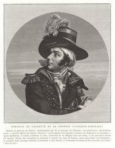 Francois de Charette af French School