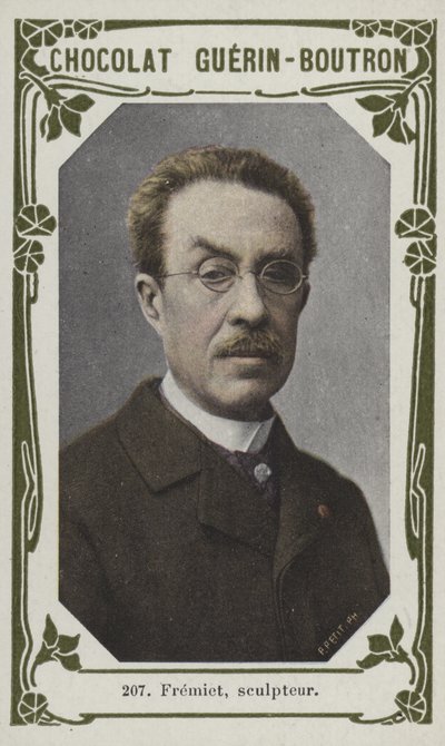 Fremiet, billedhugger (farvet foto) af French School