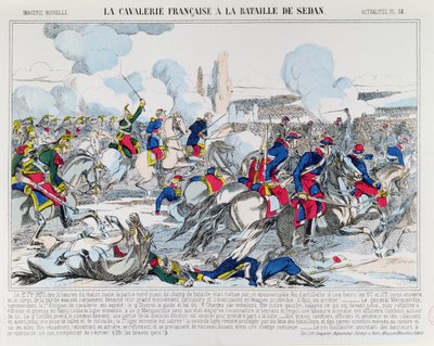 Franske kavaleritropper i slaget ved Sedan, 1. september 1870 af French School