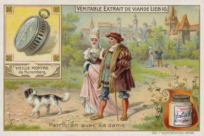 Fransk kødekstrakt (Bouillon), kurtørende par af French School