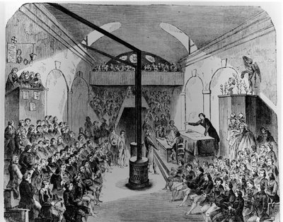 Fransk revolution: Robespierre i Jacobins-klubben, 31. marts af French School