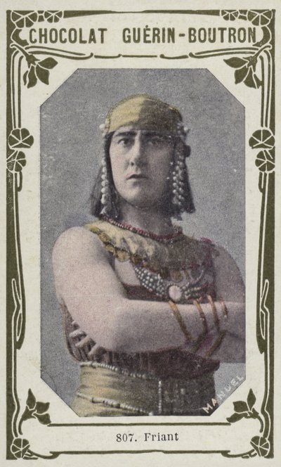 Friant (farvet foto) af French School