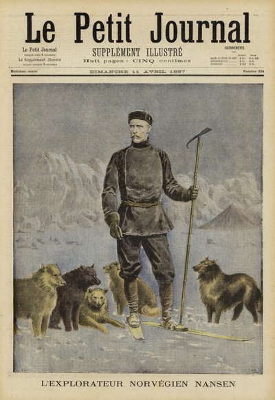 Fridtjof Nansen, norsk opdagelsesrejsende af French School