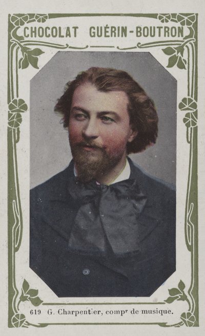 G Charpentier, musikkomponist (farvet foto) af French School