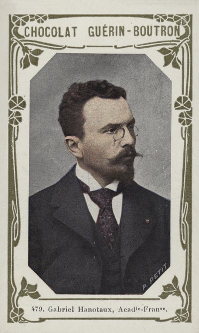 Gabriel Hanotaux, Academie-Francaise (farvet foto) af French School