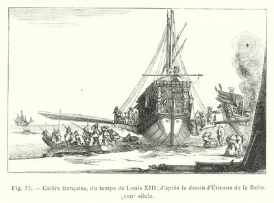fransk kabys, fra Ludvig XIII
