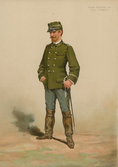 Generalvagt af farvande og skove af French School