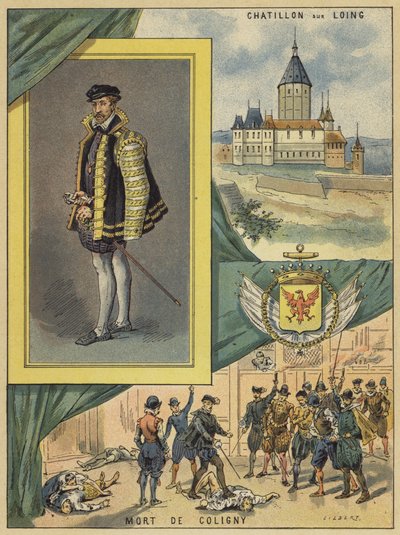 Gaspard De Coligny af French School