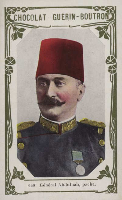 General Abdulhah, pacha (farvet foto) af French School