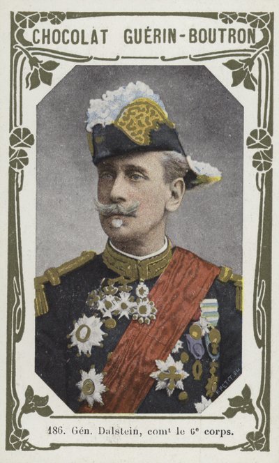 General Dalstein, kommandant le 6e korps (farvet foto) af French School