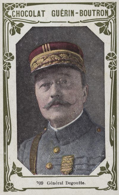 General Degoutte (farvet foto) af French School