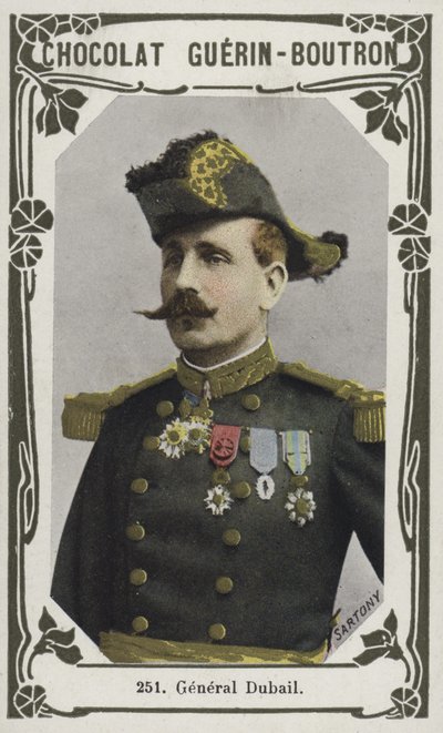 General Dubail (farvet foto) af French School