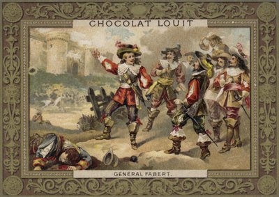 General Fabert, fransk soldat fra det 17. århundrede af French School