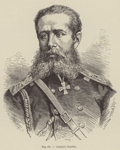 General Gourko (gravering) af French School