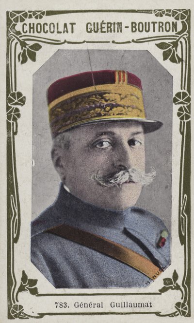 General Guillaumat (farvet foto) af French School