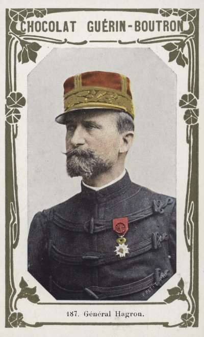 General Hagron (farvet foto) af French School