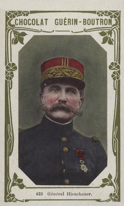 General Hirschauer (farvet foto) af French School