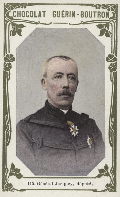 General Jacquey, stedfortræder (farvet foto) af French School