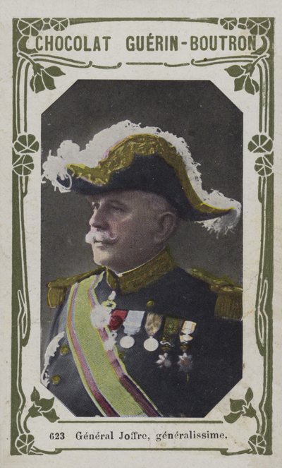 General Joffre, mest generel (farvet foto) af French School