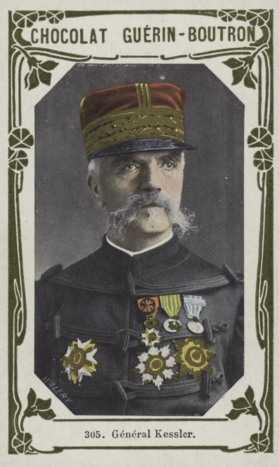 General Kessler (farvet foto) af French School