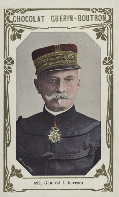 General Leberram (farvet foto) af French School