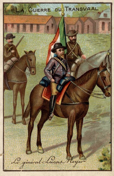 General Lucas Meyer under Transvaalkrigen (mod boerne) af French School