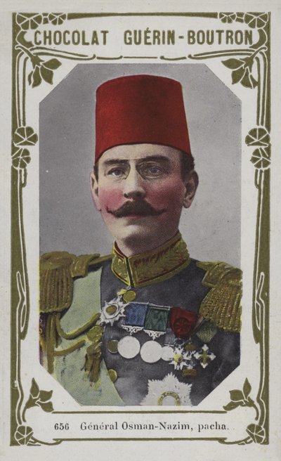 General Osman-Nazim, pacha (farvet foto) af French School