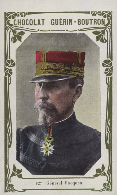 General Rocques (farvet foto) af French School