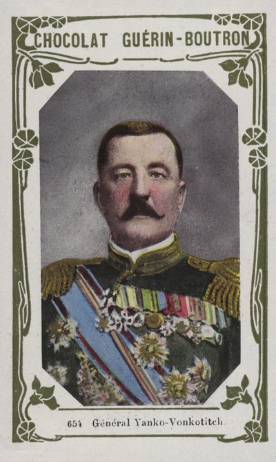 General Yanko-Vonkotitch (farvet foto) af French School