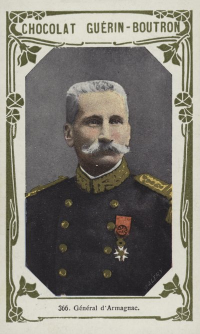 General dArmagnac (farvet foto) af French School