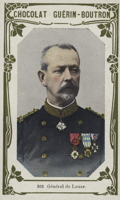 General de Luxer (farvet foto) af French School