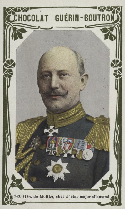 General de Moltke, tysk stabschef (farvet foto) af French School