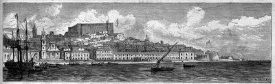 Generelt billede af byen Reggio Calabria, Italien af French School