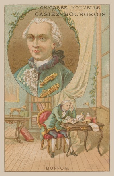 Georges-Louis Leclerc, Comte de Buffon, fransk videnskabsmand og forfatter fra det 18. århundrede af French School