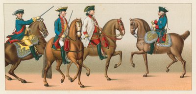 Tyskland XVIIIth Cent kostume af French School