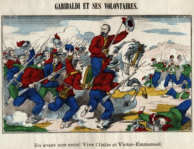 Giuseppe Garibaldi og frivillige af French School