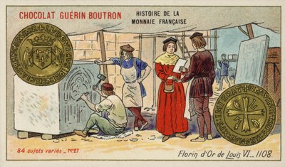 Guldflorin af Louis VI af French School