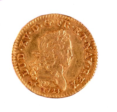 Gyldne franske Ludvig, kong Ludvig XV