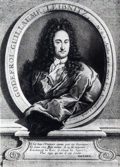 Gottfried Wilhelm Leibniz af French School