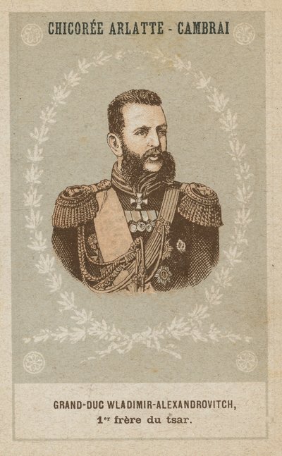 Storhertug Wladimir-Alexandrovitch, zarens første bror af French School