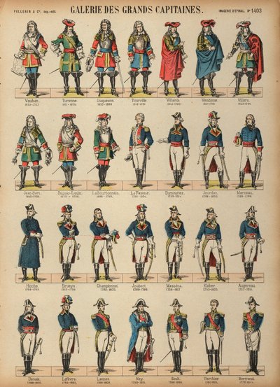 Great French military commandersdani af French School