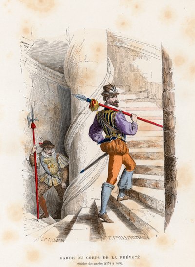 Vagt, 1574-1589 af French School