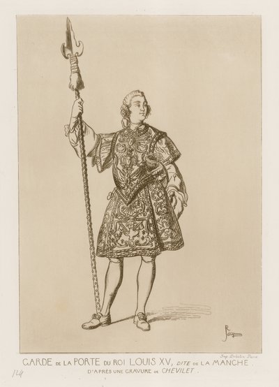 Vagt af Kong Ludvig XV